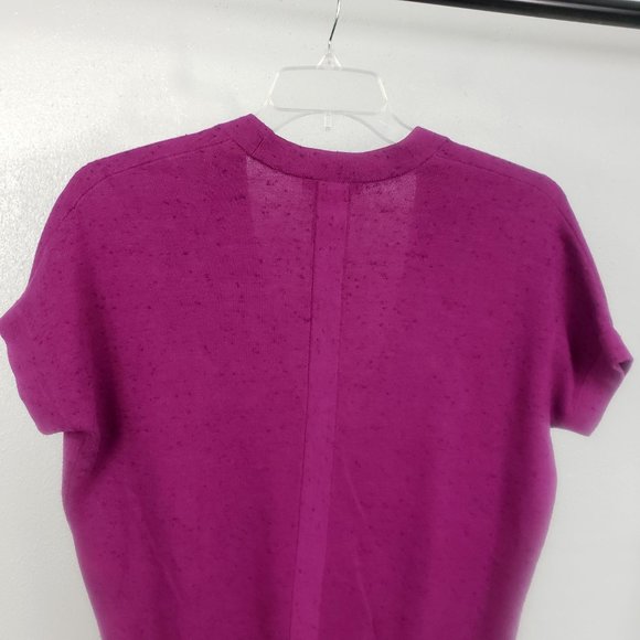 GAP Women's V-Neck Sweater in Purple - Picture 9 of 12